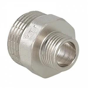 VTr.580.N.0804 Фитинг резьбовой – ниппель переходной Valtec 1 1/2" х 1/2"