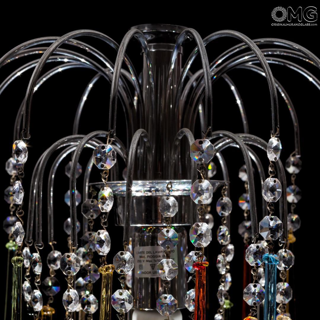 2316 ORIGINALMURANOGLASS Люстра Падение капель разноцветная из муранского стекла OMG  см  - Вид №1