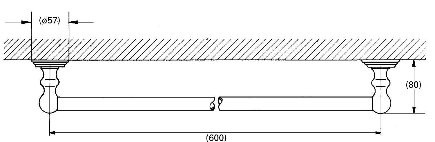 40049000 Держатель для полотенца Grohe Sinfonia хром - Вид №1
