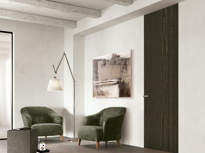 Деревянные стены заподлицо двери FERREROLEGNO ноль ARCH-00121501