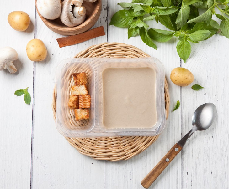 6908 Крем-суп грибной из шампиньонов Вкусляндия  - Вид №1