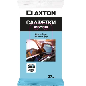 Салфетки влажные экстерьерные Axton 27 шт
