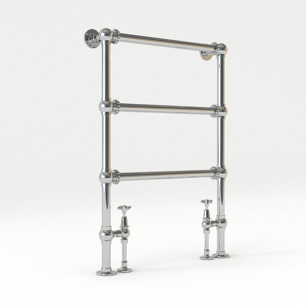 Traditional Towel Rails полотенцесушители The Mercantile Three Bar Catchpoleandrye  - Вид №2