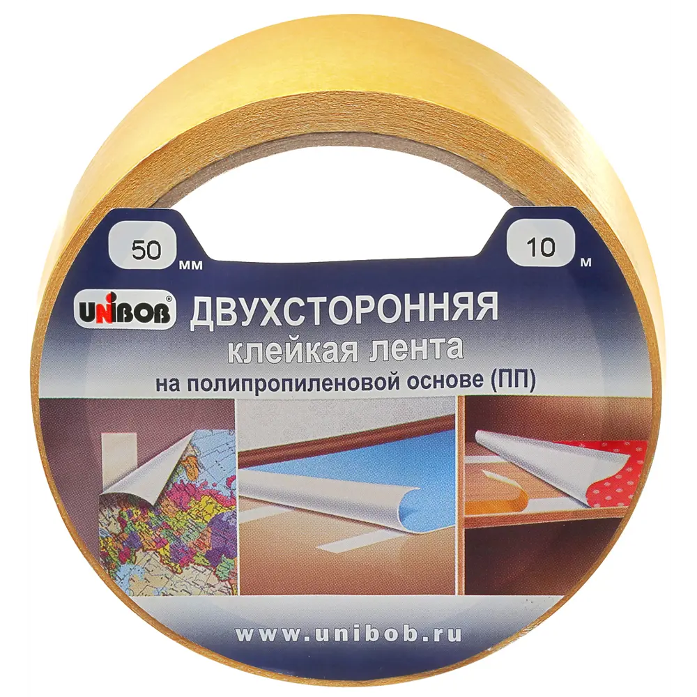 Двусторонний скотч UNIBOB для прочного склеивания поверхностей 12151009 STLM-0001764 - Вид №1