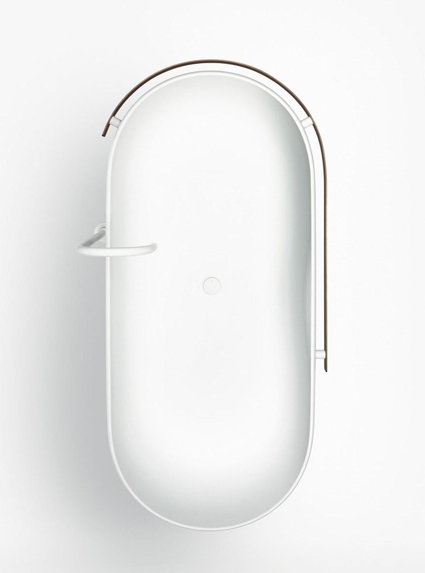 FALPER Отдельностоящая овальная ванна из cristalplant® Homey sun-id-1433931 - Вид №2