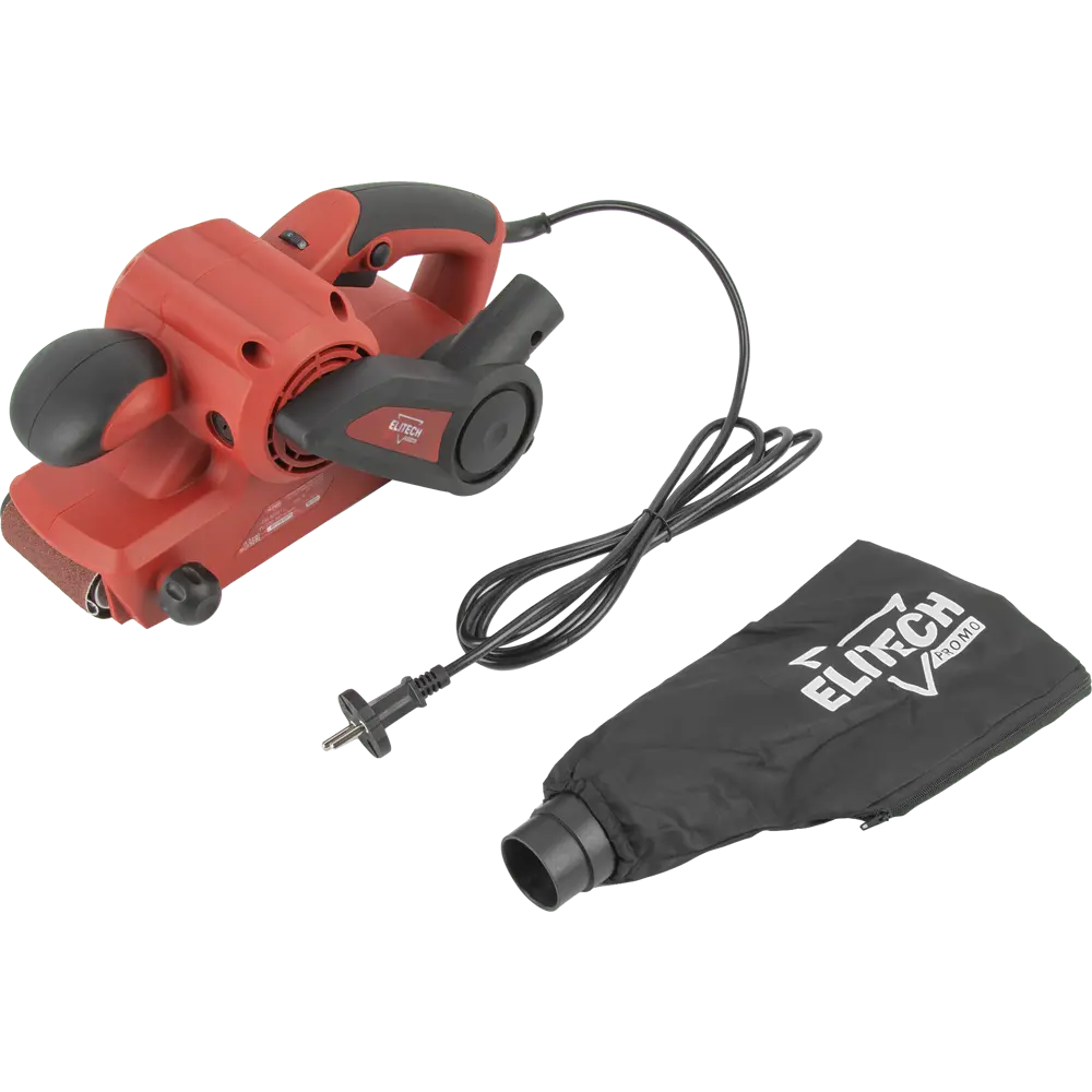 Ленточная шлифмашина Elitech МШЛ 800Э для дерева, 850 Вт 84465568 STLM-0050400 - Вид №4