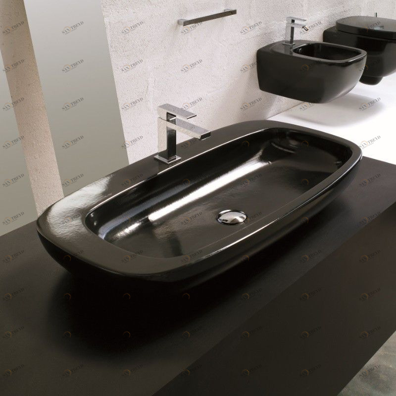 18872 Накладная раковина на столешницу  овальная Ceramica Hidra 