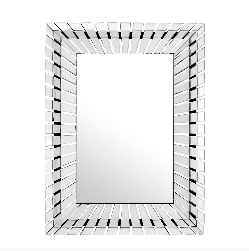 Зеркало настенное прямоугольное настенное хром Granduca от Eichholtz EICHHOLTZ ДИЗАЙНЕРСКИЕ, EICHHOLTZ 062587 Хром  - Вид №2