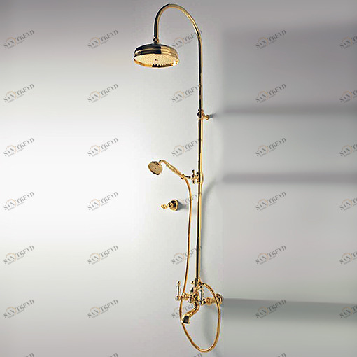 Смеситель для ванны/душа SGVD-CC-xx Eurodesign Crystal SGVDCCXX