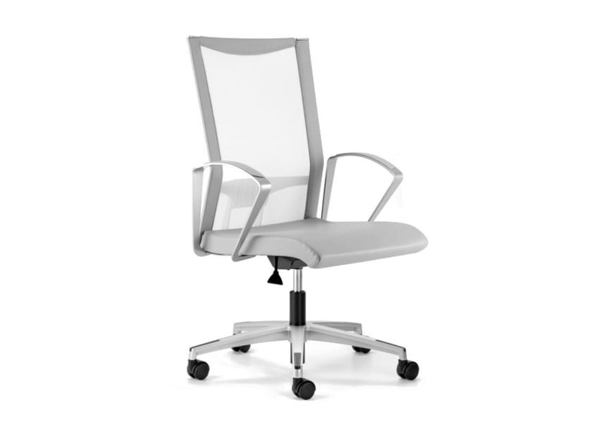 Офисное кресло с сетчатыми колесами и подлокотниками с 5 спицами TALIN Avianet ARCH-00035026