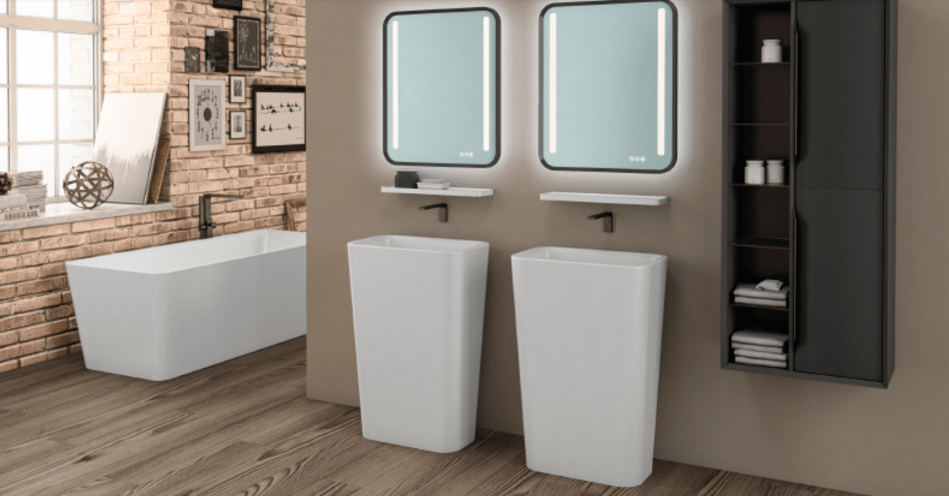 01017 Напольная раковина стоящая овальная Kolpa-San  - Вид №1