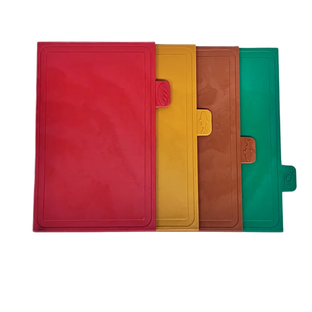 Santreyd: Набор из 4 разноцветных разделочных досок с подставкой 18578636 STLM-0011492 - Вид №1