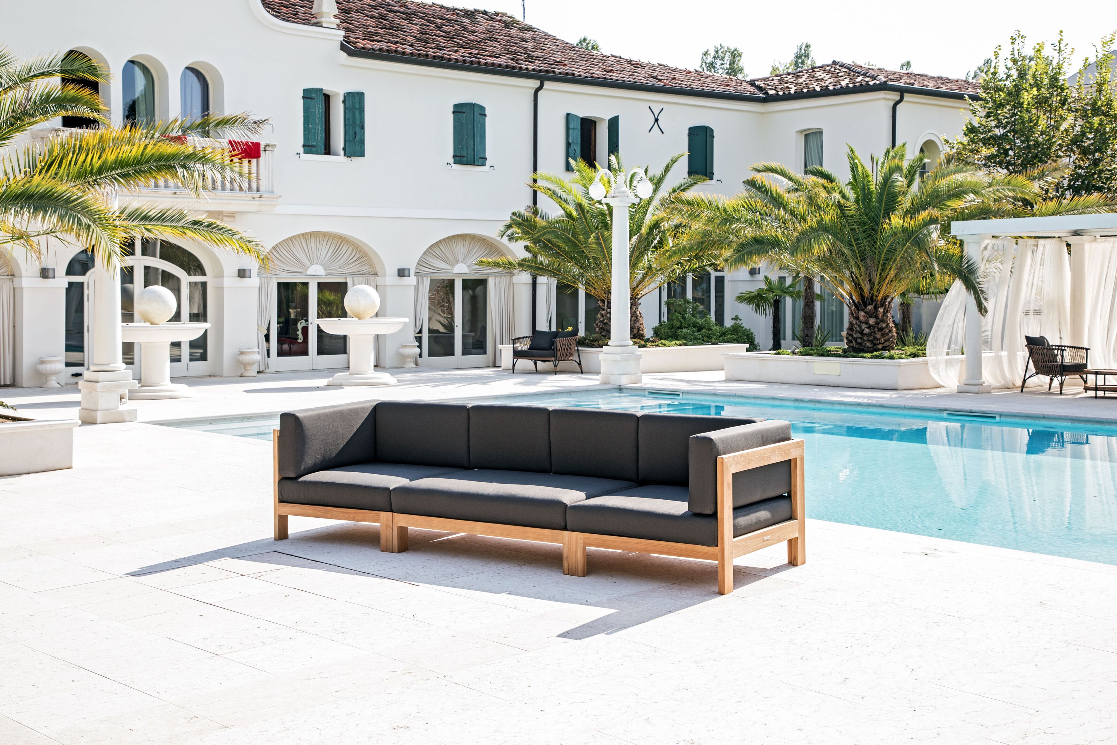 Угловое садовое кресло из ткани cbdesign Ocean ARCH-00031133 - Вид №4