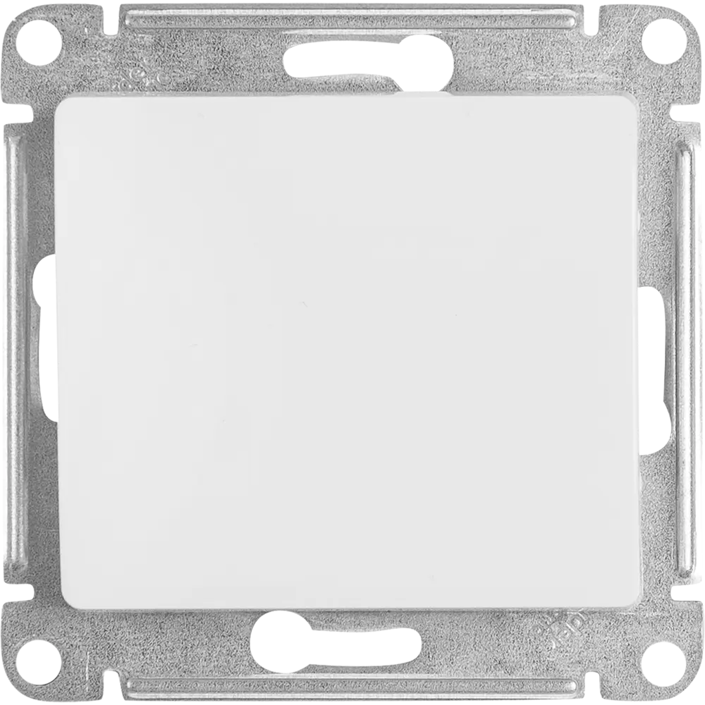 Выключатель встраиваемый Systeme Electric Glossa 1 клавиша цвет молочный STLM-2186445 - Вид №1