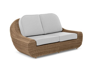 2-местный садовый диван из смолы