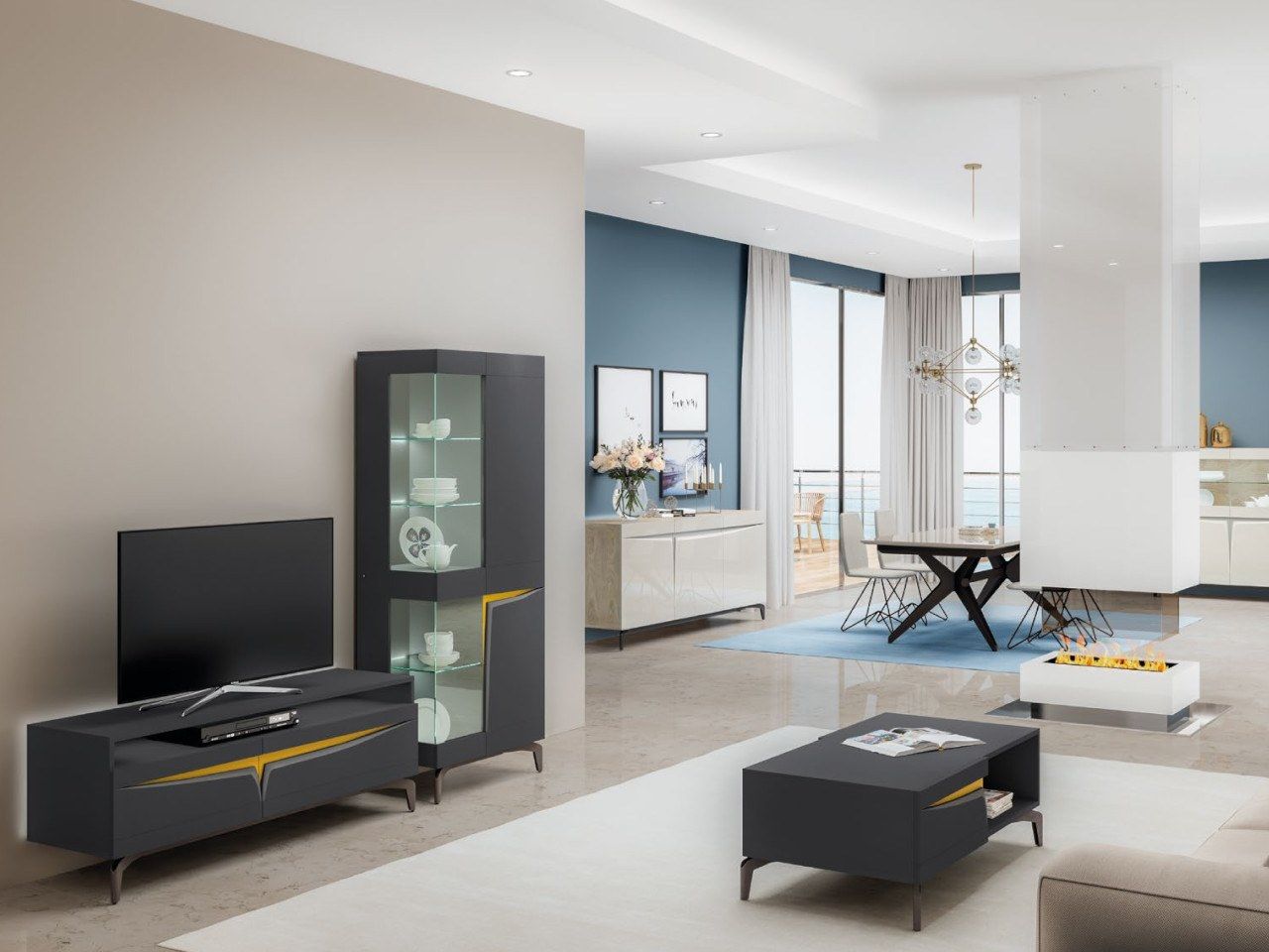 Шкаф с распашными дверями animovel Iris ARCH-00144705 - Вид №1