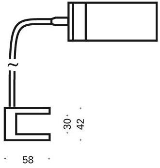 Top Light Настольная лампа регулируемая с зажимом Flexlight sun-id-1380702 - Вид №1