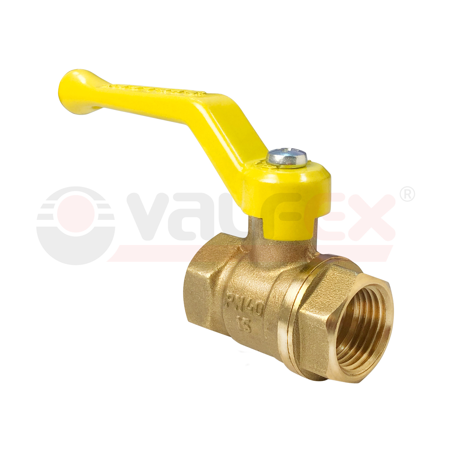 VF.271.LR3.034 Valfex Кран шаровой для газа, ручка-рычаг (внутр.-внутр.)  3/4" 