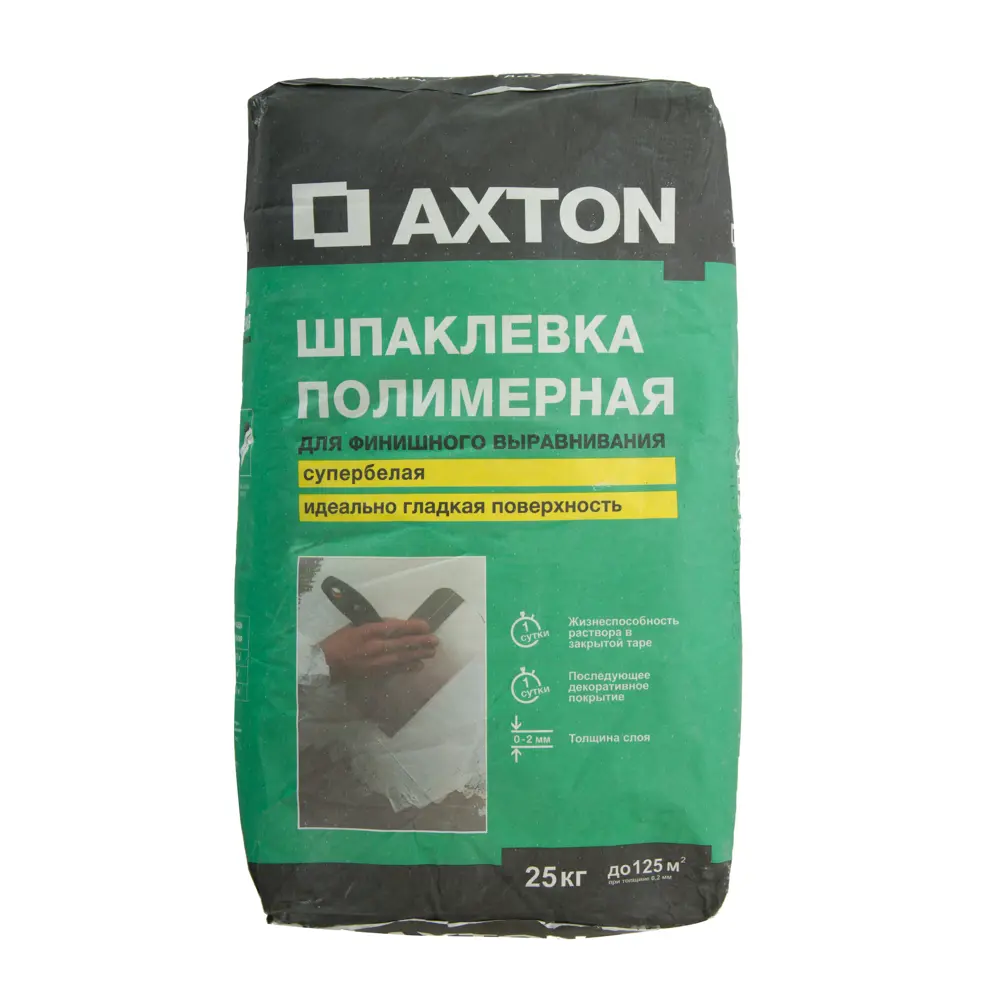 Шпаклёвка полимерная финишная Axton 25 кг STLM-2153355