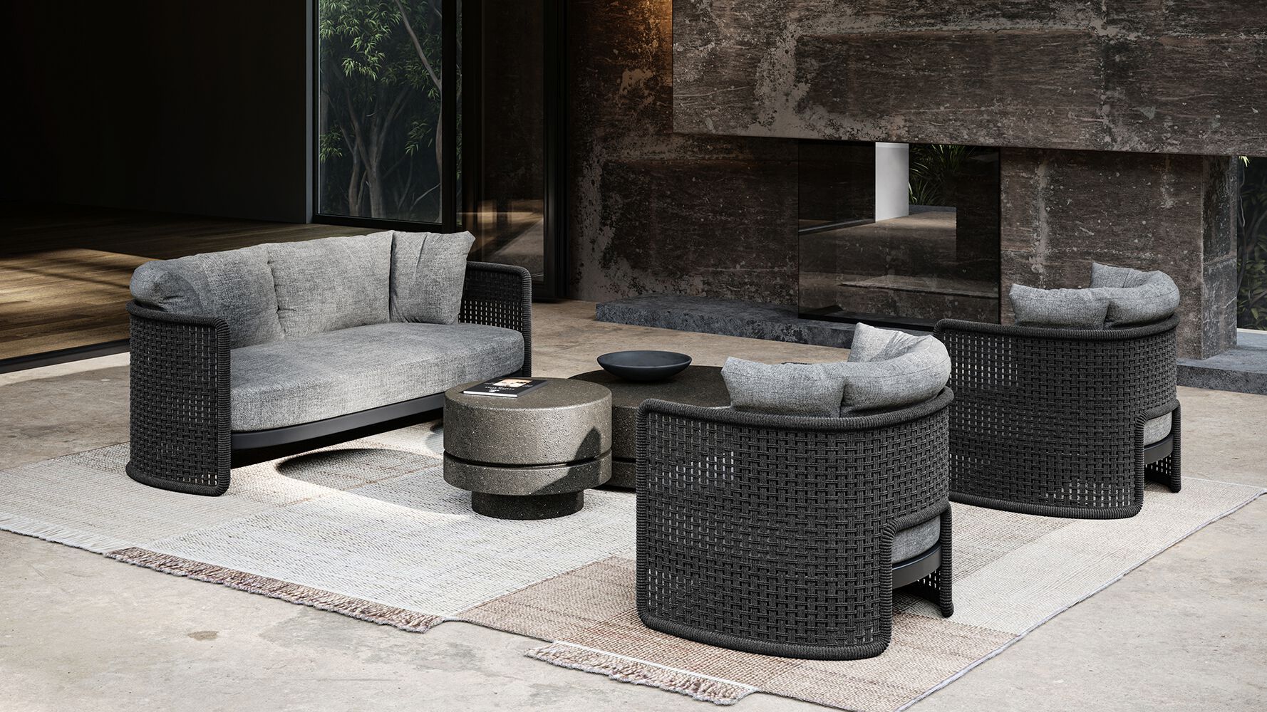 Круглый садовый столик SNOC Miura ARCH-00046218 - Вид №5