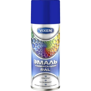 Краска аэрозольная Vixen цвет синий 0.52 л
