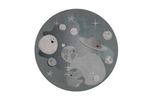 CIST679 Детские ковры Планета вечеринок Раунд