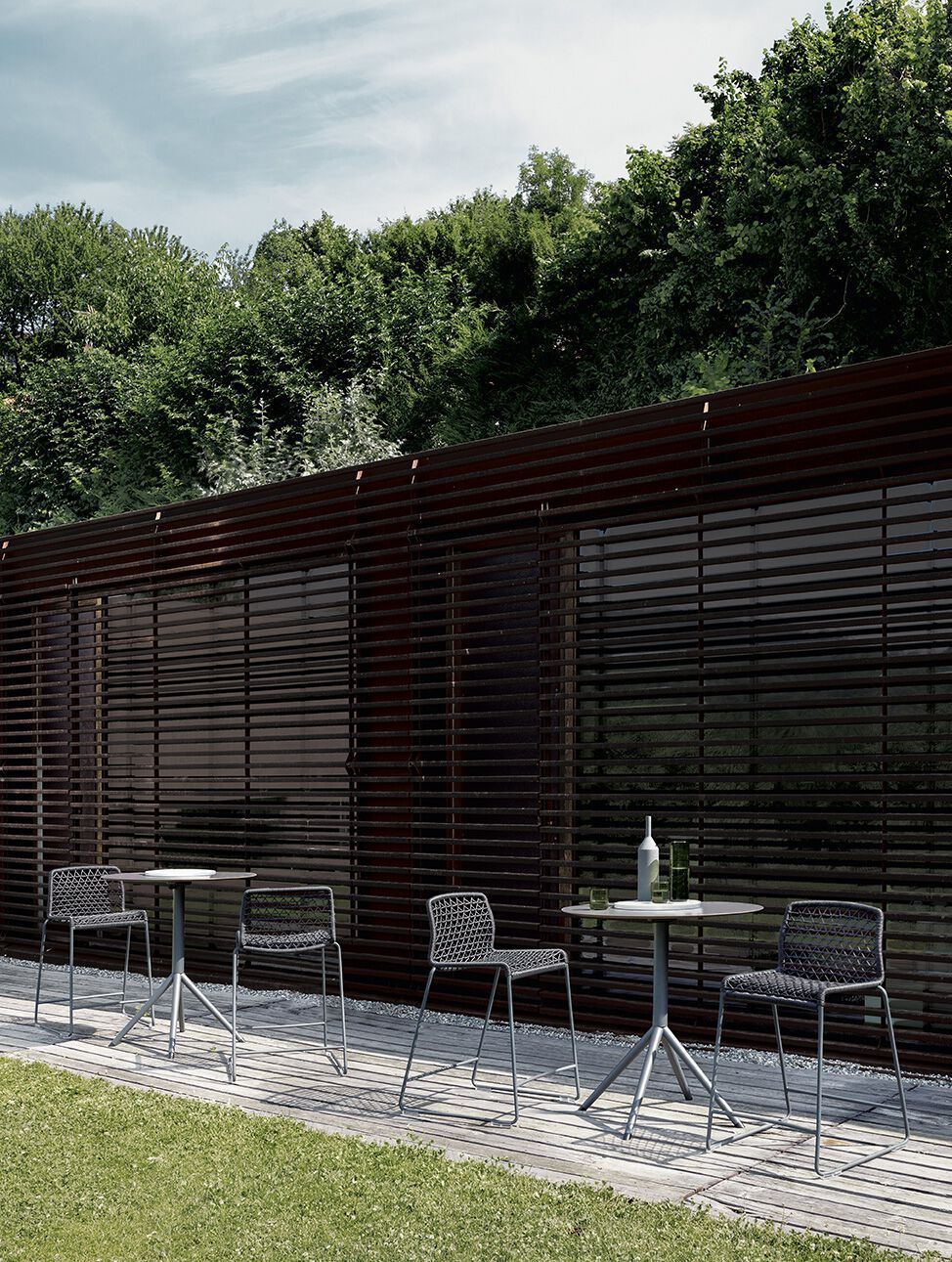 Морской канат сани сад табурет со спинкой Potocco Парусный спорт ARCH-00091799 - Вид №1