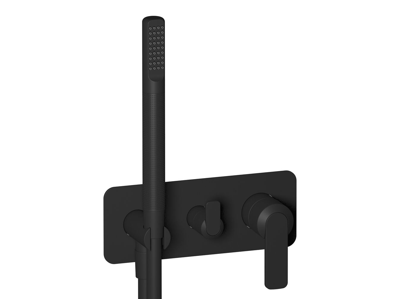 Однорычажный смеситель для душа с 3 отверстиями и ручным душем IB C-67 ARCH-00116194