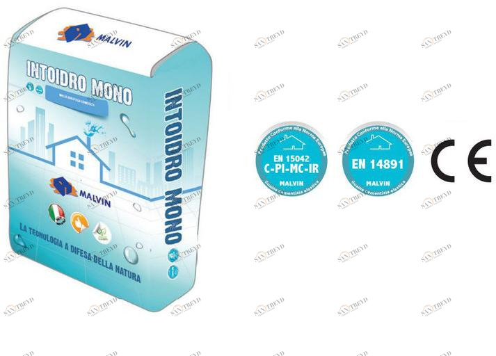 malvin Однокомпонентный эластичный цементный раствор, армированный фиброй sun-id-1398710