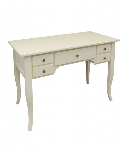 2606 Tifernoit Письменный стол с 5 ящиками, саблевидные ножки Studio - Вид №3