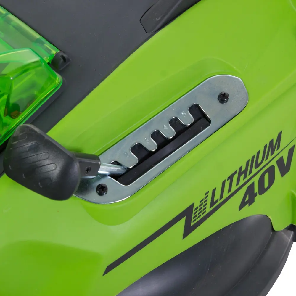 Газонокосилка аккумуляторная самоходная GreenWorks G40LM41K2 36 В 40 см 1x4 Ач АКБ и ЗУ входит в комплект 81963309 STLM-2128952  - Вид №4