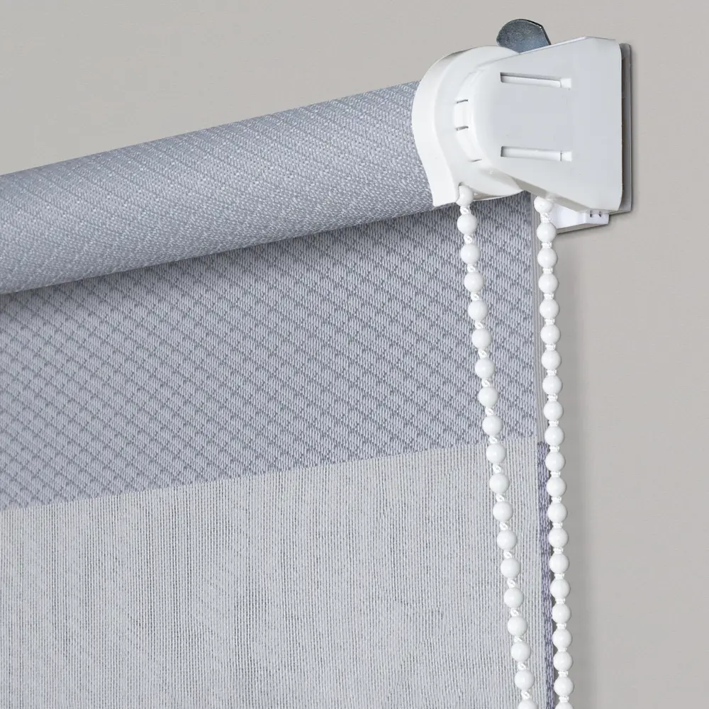 Рулонная штора день-ночь MIAMOZA Сиберия 120x175 см серая 89411420 STLM-1577102 - Вид №2