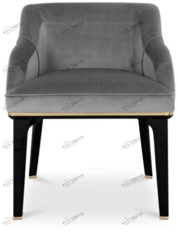 LUXXU Мягкое бархатное кресло с подлокотниками Saboteur sun-id-1506719