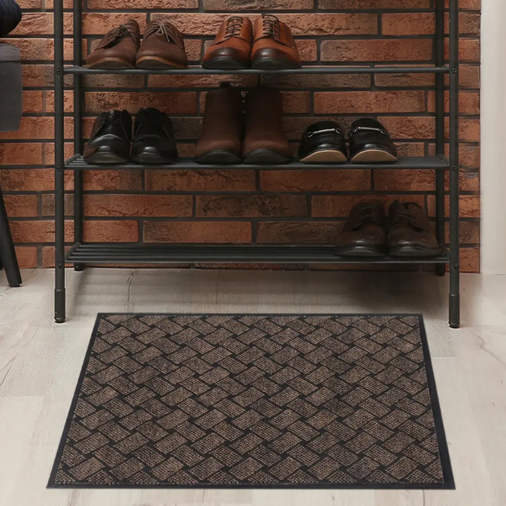 Santreyd Коврик грязезащитный Северин с текстурой плетения 60x90 см 89398771 STLM-1531431