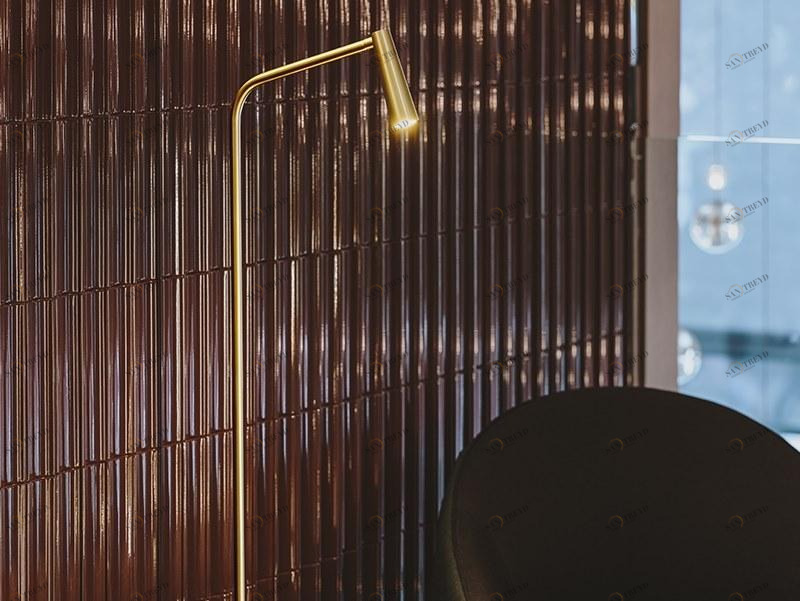 LEDS C4 Регулируемый светодиодный торшер для чтения из стали  25-6420-z5-z5/dn-dn 