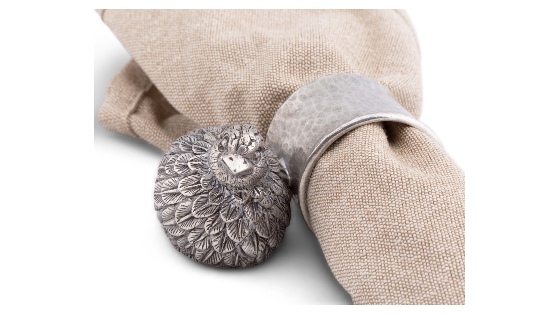 10648879 Кольцо для cалфетки Оловянное Vagabond House  - Вид №2