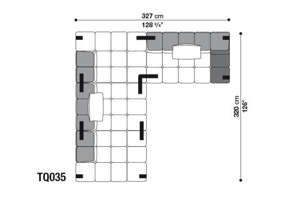 Модульный диван B&B Italia Tufty Time ARCH-00144354 - Вид №63