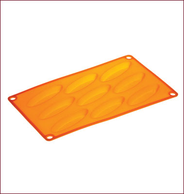 11074/30 Форма силиконовая Форма для выпечки 3-1 "Овал" 9 ячеек VORTEX 