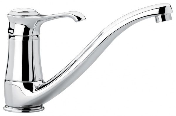 6095NC Смеситель Tiffany для кухни, цвет черный-хром EMMEVI