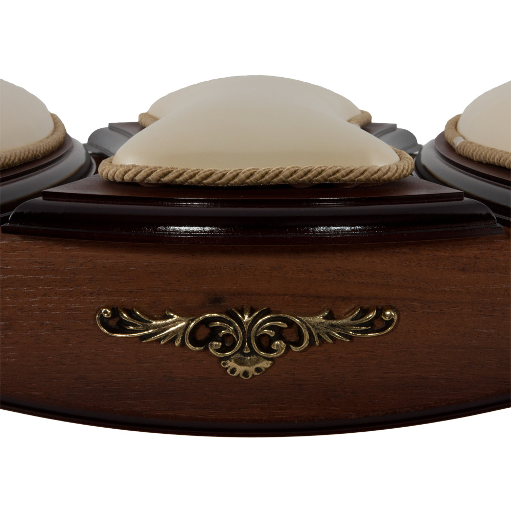 11138 Скамья 3-секционная большая Ваниль BOGACHO 4627170345326 - Вид №4