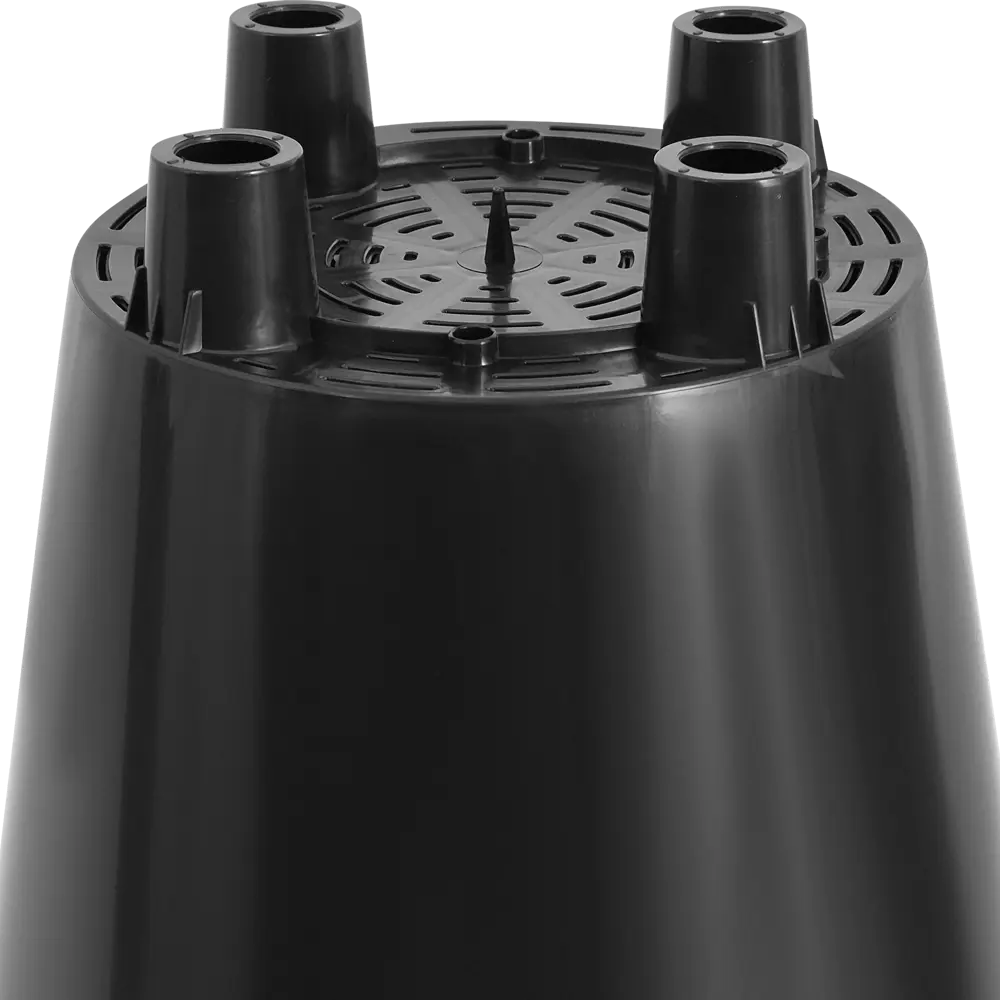 83994170 Кашпо Idi land London ø33 h30.5 см v16 л пластик серый STLM-0045969 - Вид №3