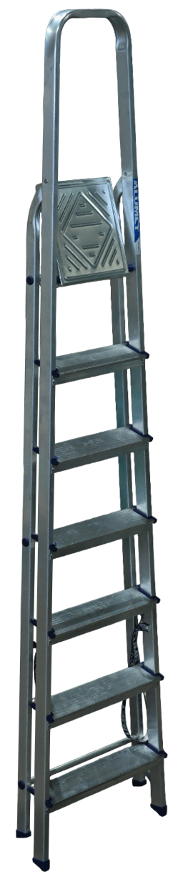 Стремянка алюминиевая 7 ст ALUMET Ам707 - Вид №6