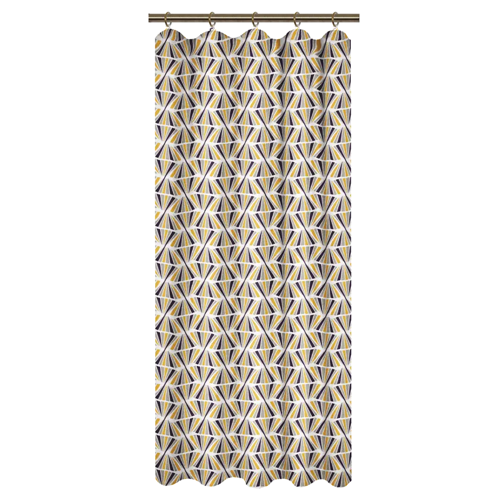 Штора на ленте для кухни «Калейдоскоп» 145x180 см цвет мультиколор LINEN WAY STLM-2060785