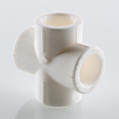 VTp.741.0.025 Фитинг полипропиленовый – крестовина Valtec 25 мм  - Вид №8