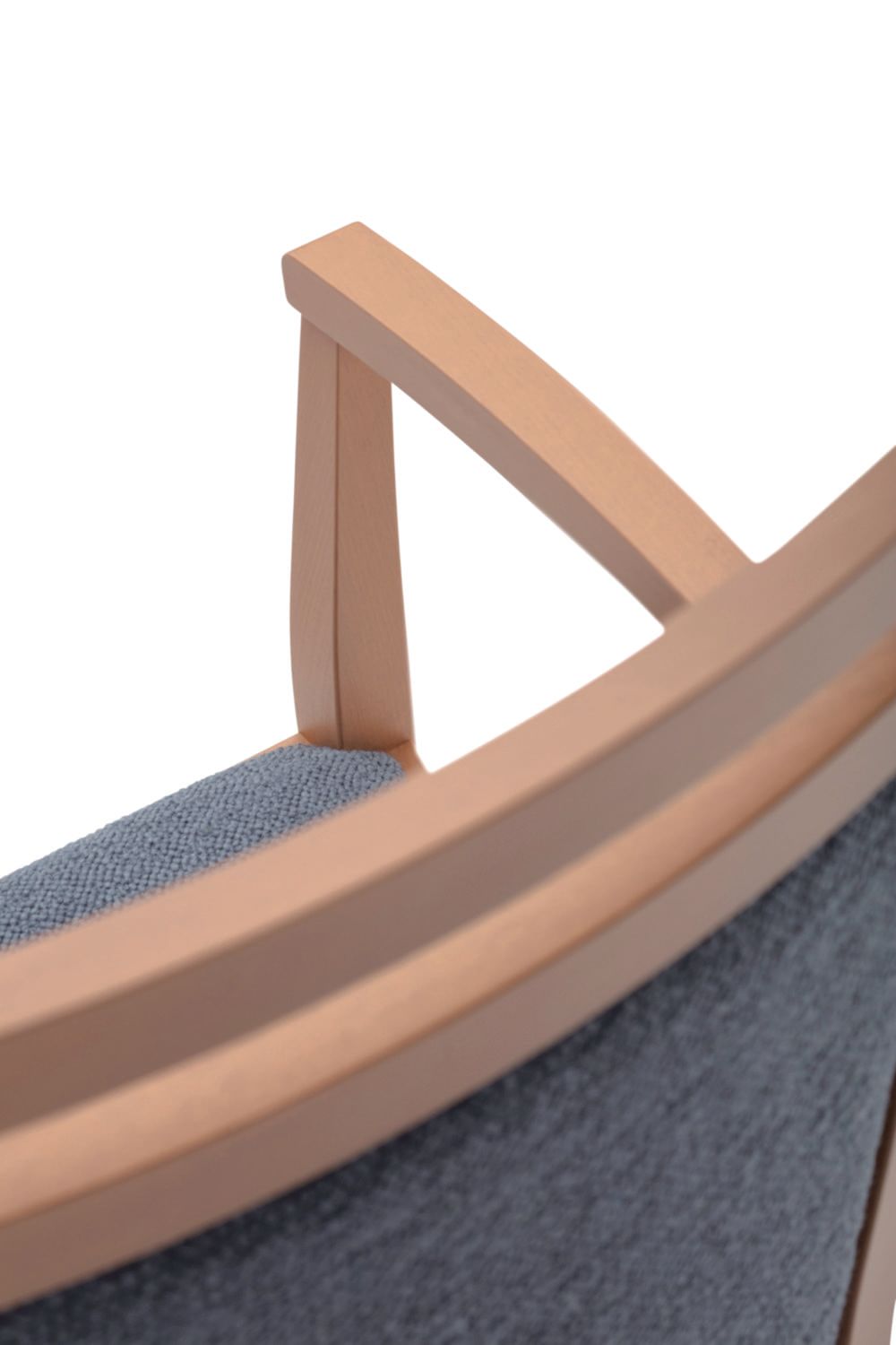 Мягкий стул из бука с подлокотниками Palma ARCH-00073707 - Вид №8