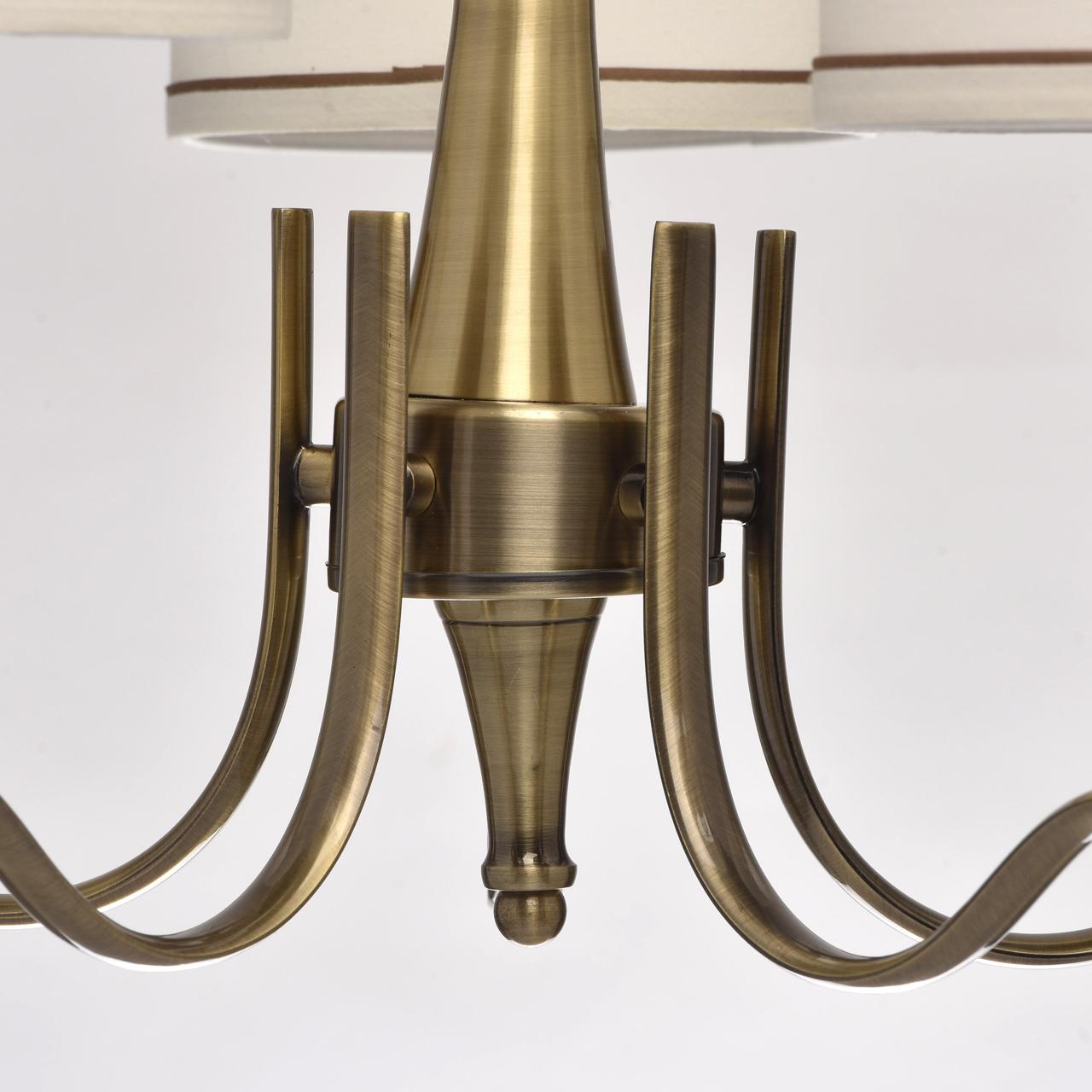 Подвесная люстра MW-Light Конрад 4 667011005 MW-LIGHT ДИЗАЙНЕРСКИЕ, КОНРАД 186196 Белый  - Вид №2