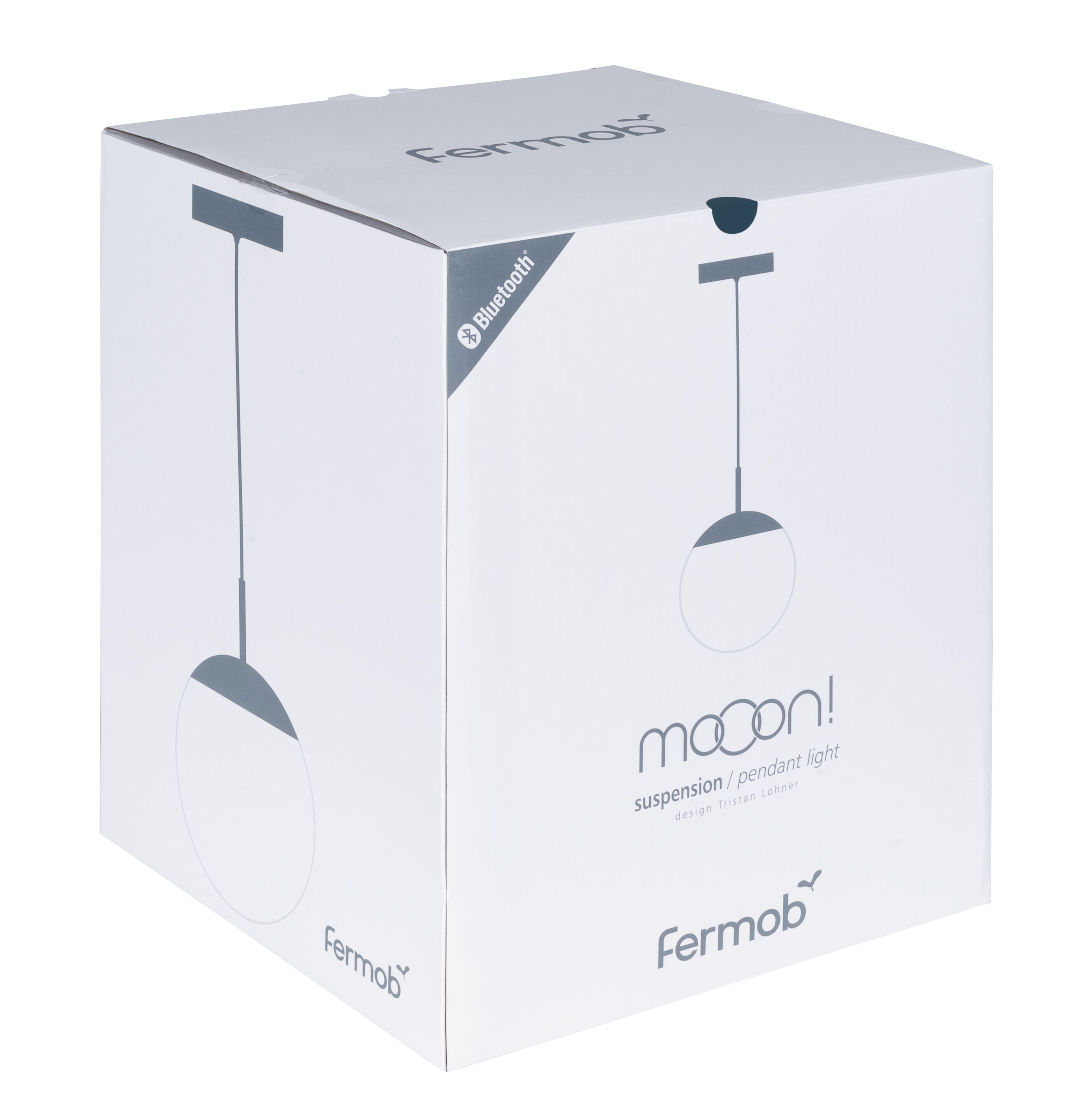 Алюминиевый и стеклянный подвесной светильник Fermob Mooon! ARCH-00129796 - Вид №12