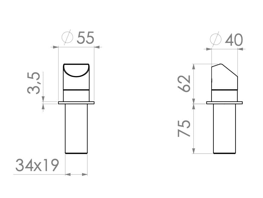 Топ однорычажный смеситель Radomonte Dun ARCH-00068553 - Вид №2