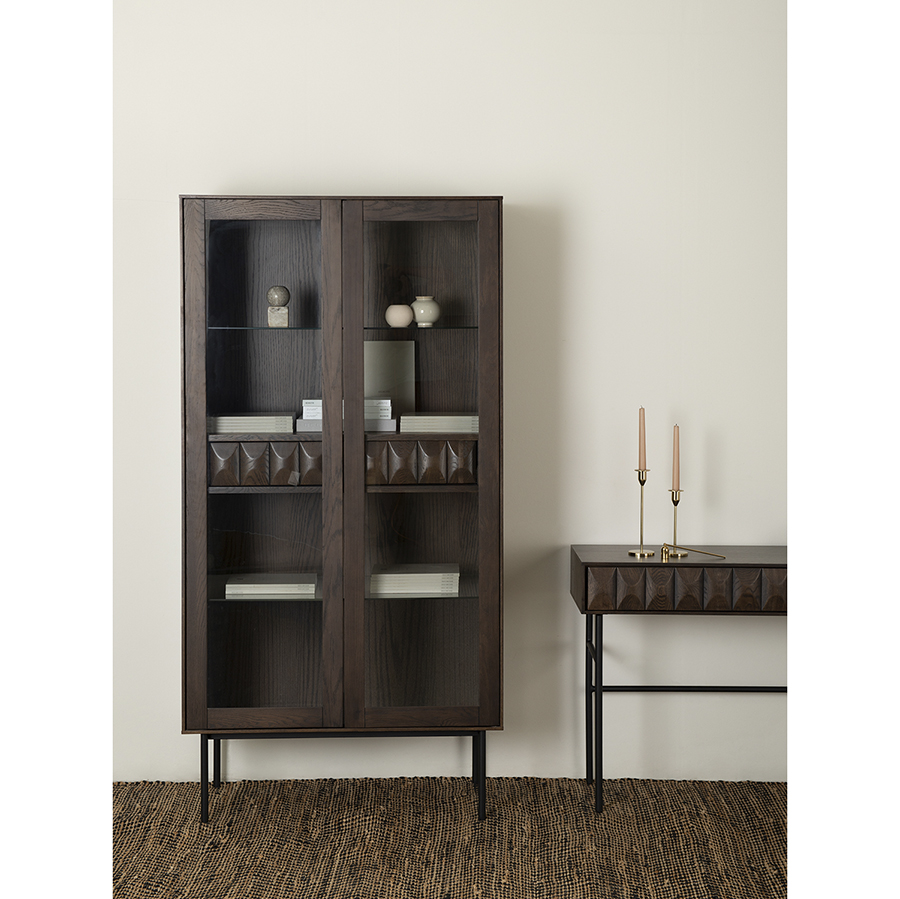 43413181 Шкаф latina, 94х45х185 см Unique Furniture  - Вид №3