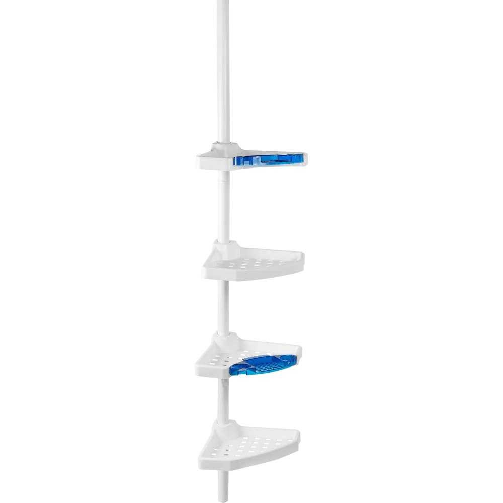 Полка для ванной комнаты Primanova четырёхъярусная угловая STLM-2030179 - Вид №1
